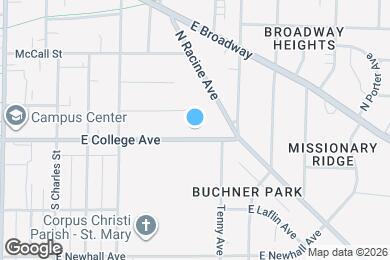 Map image of the property - 700 E College Ave