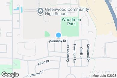 Map image of the property - 466 Harmony Dr
