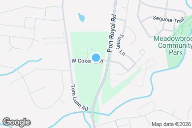 Map image of the property - 713 W Coker Way