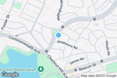 Map image of the property - 1842 Commonwealth Ave