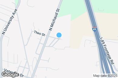 Map image of the property - 302 Carencro St