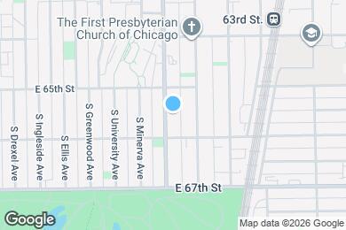Map image of the property - 6531 S Woodlawn Ave