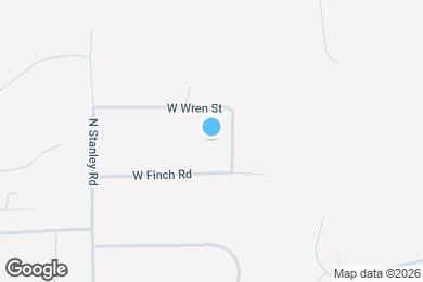 Map image of the property - 3370 W Wren St