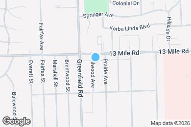 Map image of the property - 3366 Ellwood Ave