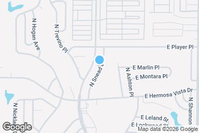 Map image of the property - 2514 N Snead Dr