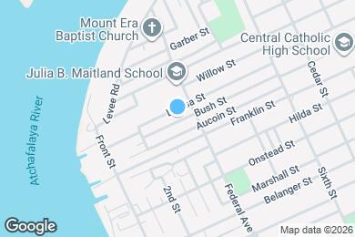 Map image of the property - 407 1/2 Bush St