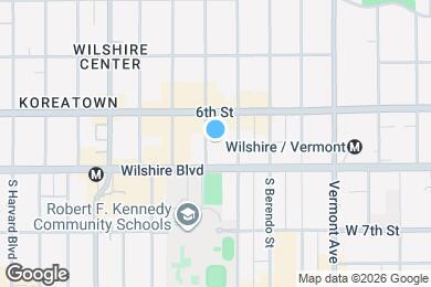 Map image of the property - 630 S Kenmore Ave