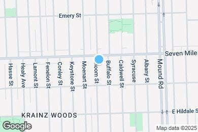 Map image of the property - 18884 Bloom St