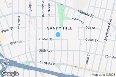 Map image of the property - 97 Cedar St