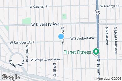 Map image of the property - 2702 N 74th Ave