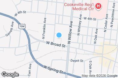 Map image of the property - 345 W Broad St