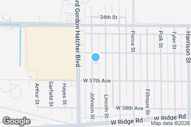 Map image of the property - 3631 Johnson St