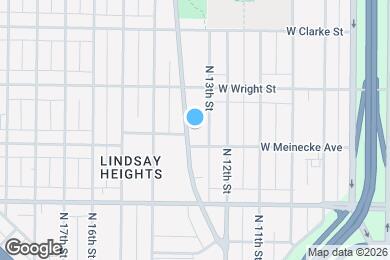 Map image of the property - 2422 N Teutonia Ave