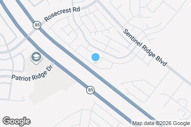 Map image of the property - 14569 S Quiet Shade Dr
