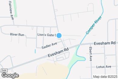 Map image of the property - 412 S Charleston Ave