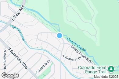 Map image of the property - 8780 E Yale Ave