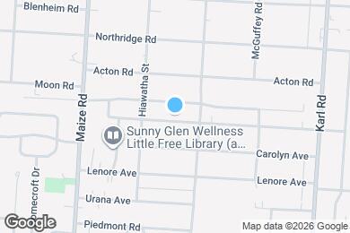 Map image of the property - 1136 Pauline Ave