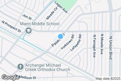 Map image of the property - 2459 Paseo Rd