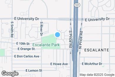 Map image of the property - 2122 E Kirkland Ln
