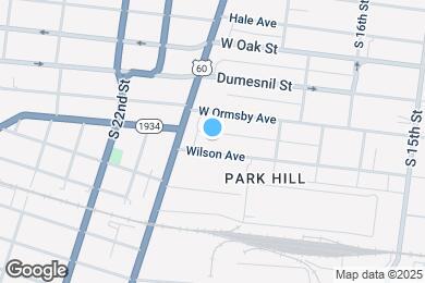 Map image of the property - 1787 Wilson Ave