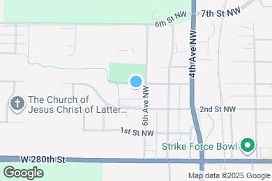 Map image of the property - Parkside Apartments