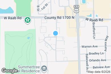 Map image of the property - 1507 Northbrook Dr