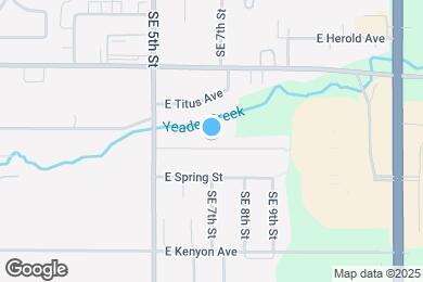 Map image of the property - 616 E Hackley Ave