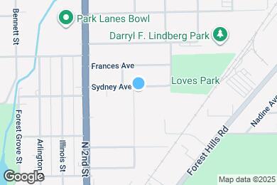 Map image of the property - 609 Sydney Ave