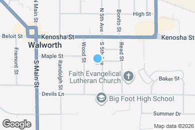 Map image of the property - 307 S 5th Ave