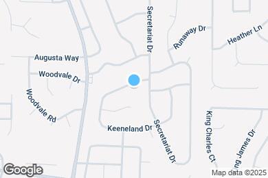 Map image of the property - 1704 Native Dancer Dr