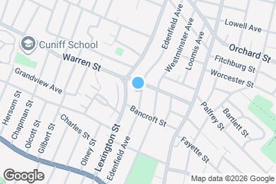 Map image of the property - 134 Edenfield Ave