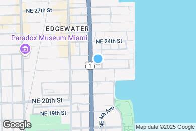 Map image of the property - 2200 NE 4th Ave