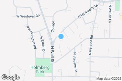 Map image of the property - 10002 N Whitworth Dr