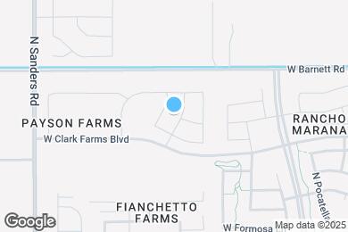 Map image of the property - 13093 N Serenity Vly Dr