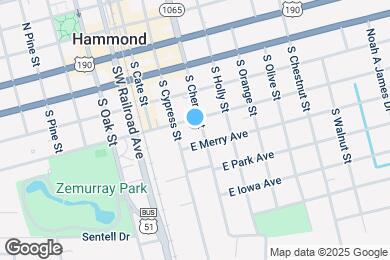 Map image of the property - 402 S Cherry St