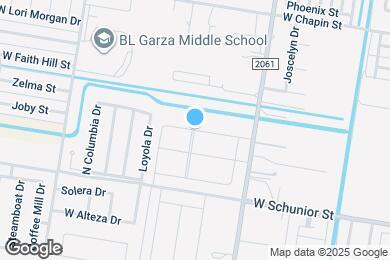 Map image of the property - 2918 W Driftwood St