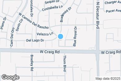 Map image of the property - 4420 Vincente Ln