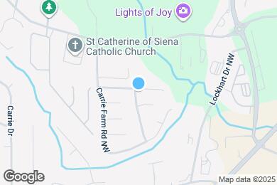 Map image of the property - 1647 Carrie Farm Ln NW