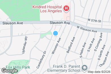 Map image of the property - 5848 Canterbury Dr