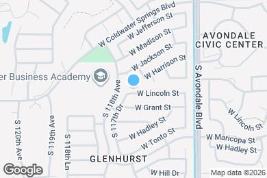 Map image of the property - 11722 W Lincoln St