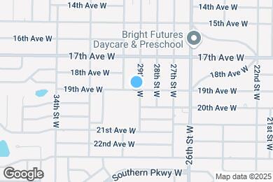 Map image of the property - 2911 19th Ave W