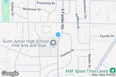 Map image of the property - 2912 S Fielder Rd