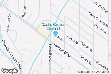 Map image of the property - 3944 Vista Ct