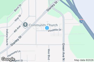 Map image of the property - 3701 Doolittle Dr