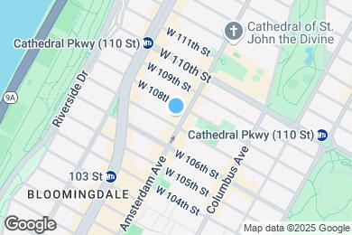 Map image of the property - Amsterdam Avenue