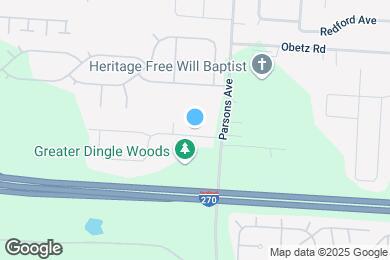 Map image of the property - 500 Oak Village Dr
