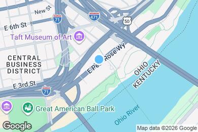 Map image of the property - 601 E Pete Rose Wy