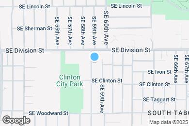 Map image of the property - 2518 SE 58th Ave