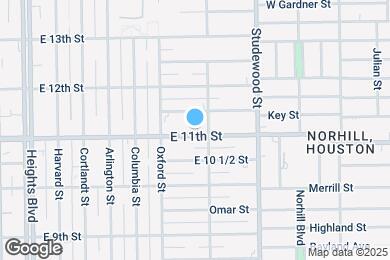Map image of the property - 633 E 11th St
