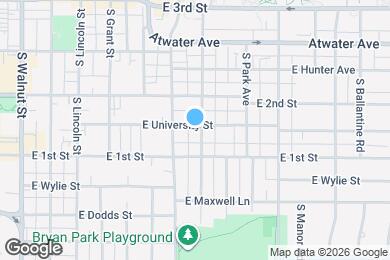 Map image of the property - 628 University